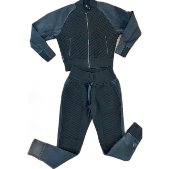 Adidas Primeknit Hybrid Tracksuit Women’s S Black Athleisure Y2K Gym Set 2-Piece - Picture 8 of 11